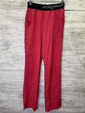 Skechers By Barco Pants Womens XS Pink Cargo Straight Leg Pull On Stretch