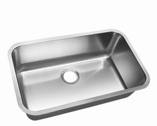 Proflo 5130875 UNDER MOUNT STAINLESS STEEL SINGLE BOWL SINK   30"