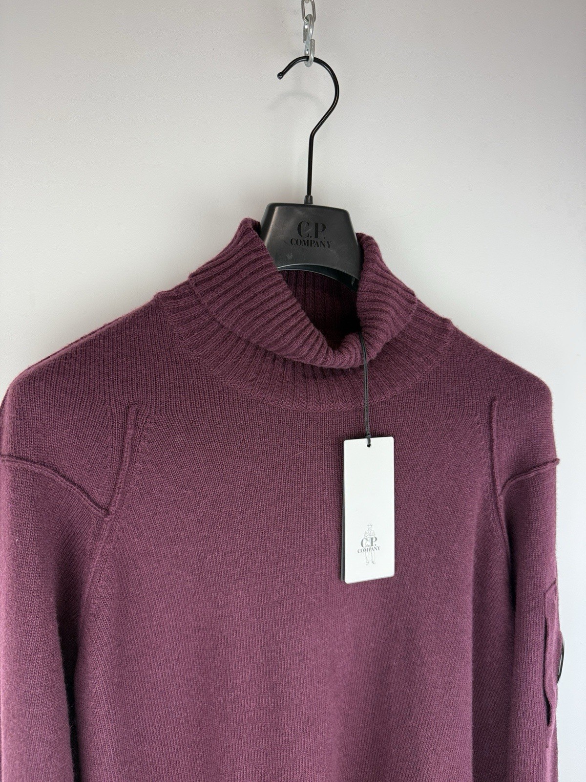 Bordeaux C.P. Company Turtleneck Sweater (Brand New With Tags) thumbnail 3