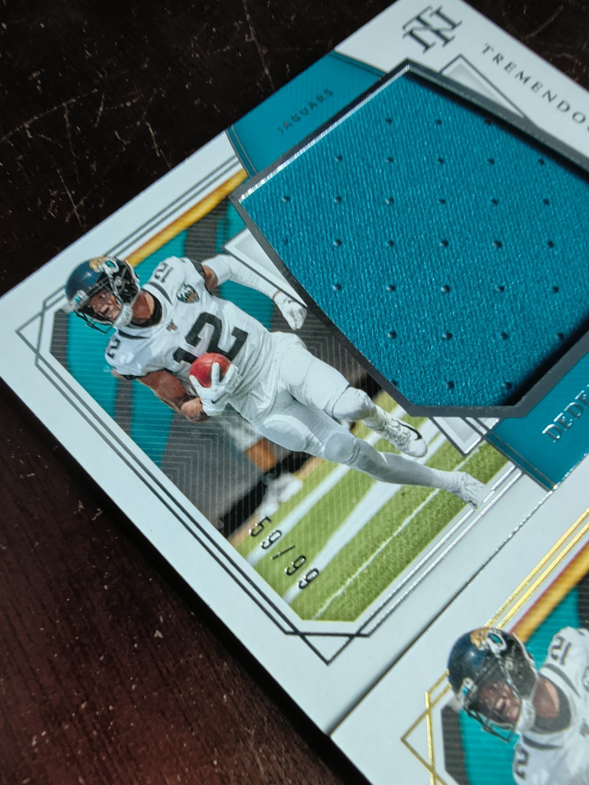 2019 Panini National Treasures Dede Westbrook NFL Logo #1/1 Lot Of 3 Jaguars view 5