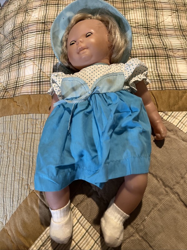 Corelle Vintage Anselme Corolle Doll Made In France 16.8 Inch Tall