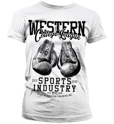 Hybris Damen Wester College League Girly T-Shirt SH-5-15754-H54-12