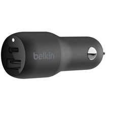 Belkin CCB001BTBK 24W BOOST CHARGE DUAL USB-A CAR CHARGER