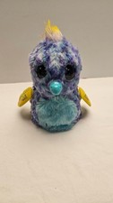 Vintage Hatchimals Penguala Toy Works Purple Aqua Yellow