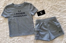 UNDER ARMOUR Baby Boy's T-Shirt and Shorts Outfit, 2-piece set