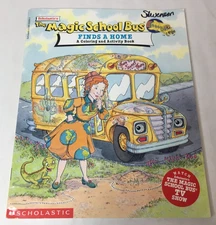THE MAGIC SCHOOL BUS Finds A Home COLORING AND ACTIVITY BOOK - Paperback