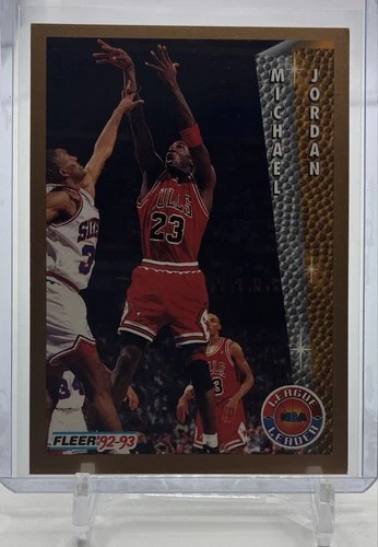 1992-93 Fleer - League Leader Michael Jordan #238