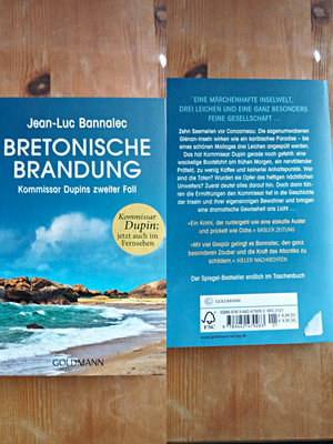 Jean-Luc Bannalec: Bretonische Brandung   Kommissar Dupin 2, TB Goldmann 2014 DE