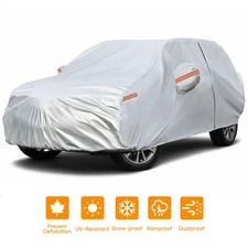 Heavy Duty SUV Car Cover L Waterproof Rain Dust UV For Mercedes-Benz ML GLB GLC