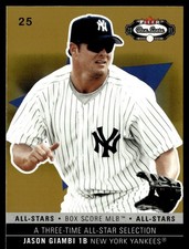 2003 Fleer Box Score Jason Giambi New York Yankees #171