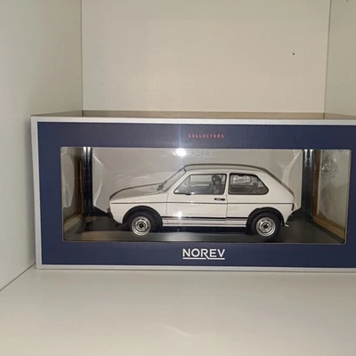 1/18 VW Golf GTI MK1 1976 Blanc alpin norev - Photo 1/4