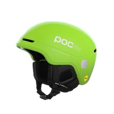 POCito Obex MIPS Kinder Skihelm Blendschutz Sicherung Fluorescent Gelb Grün M-L.