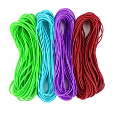 Large Heavy Duty Rubber Bands - 120 Pcs, 7X1/8 Inches, Assorted Colors, Office