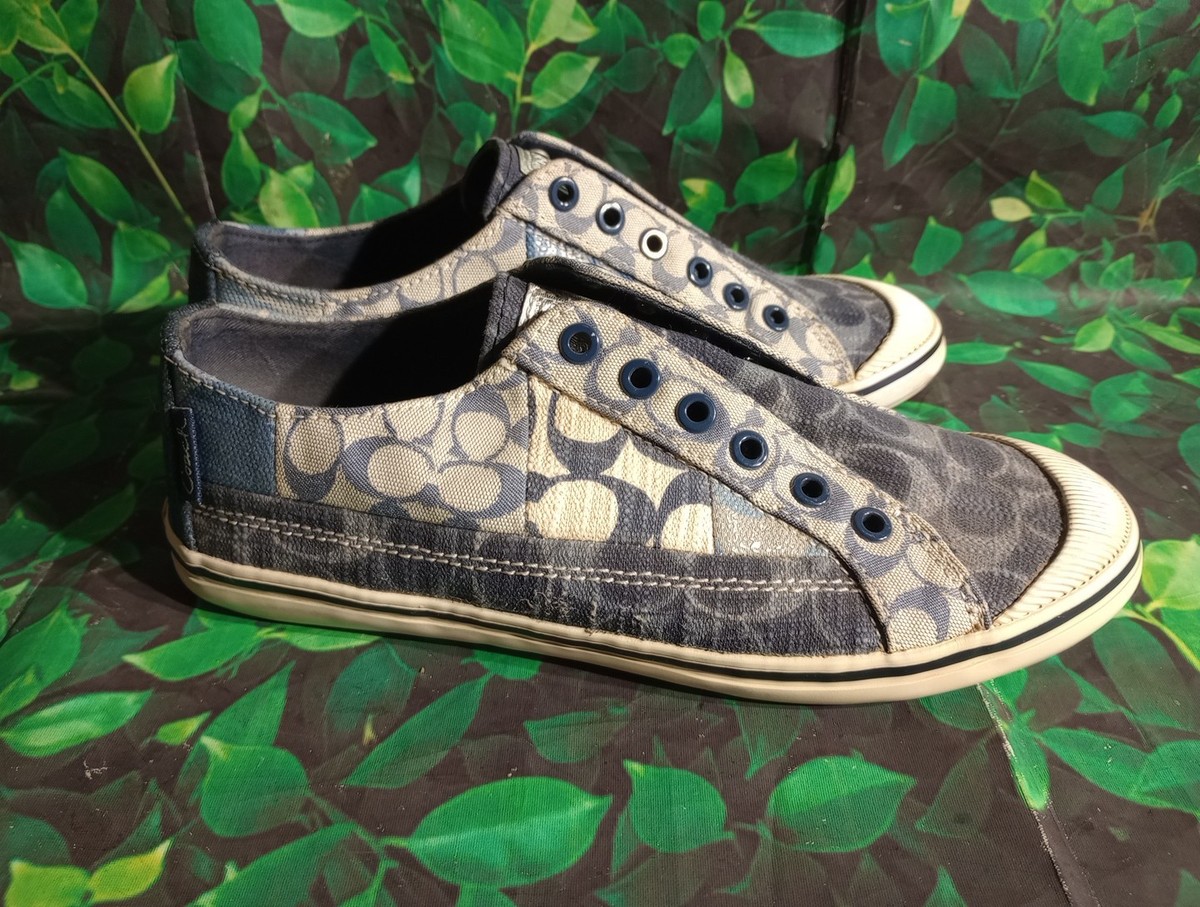 Coach Keeley Coach Slip On Canvas Shoes Coach Poppy Barrett