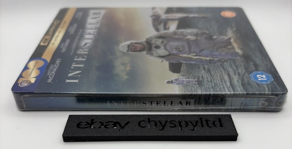 Interstellar 4K UHD Blu Ray Steelbook UK NEW AND SEALED - In Hand - Image 3 of 4
