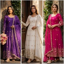 BOLLYWOOD PARTY WEAR ANARKALI SALWAR KAMEEZ SUIT GOWN INDIAN PAKISTANI DESIGNER