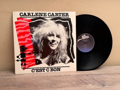 CARLENE CARTER C'EST C BON POP COUNTRY ROCK EPIC LABEL PROMO EX+ TO NM