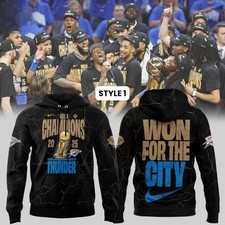 Thunder 2025 Won for the City Hoodie