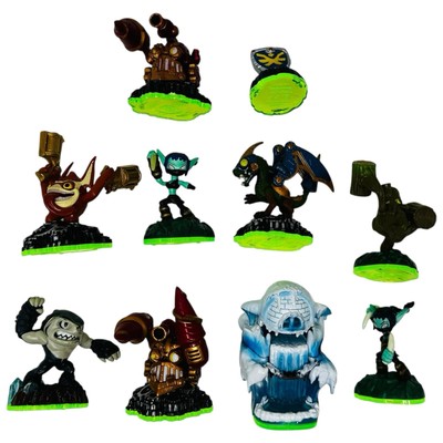 Skylanders Spyro s Adventure Lot Of 10 Green Base Xbox Playstation Wii Nintendo