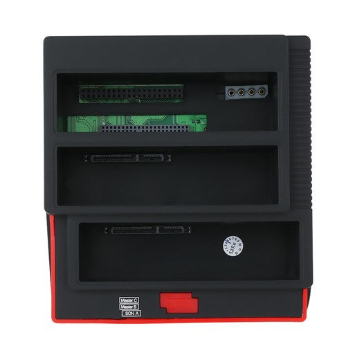 3 IDE SATA 2.5" 3.5" HDD Hard Drive Disk Clone Station d'accueil Card Reader - Photo 4/8