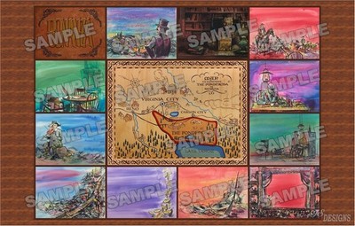 BONANZA TV Series title cards print - 3 SIZES