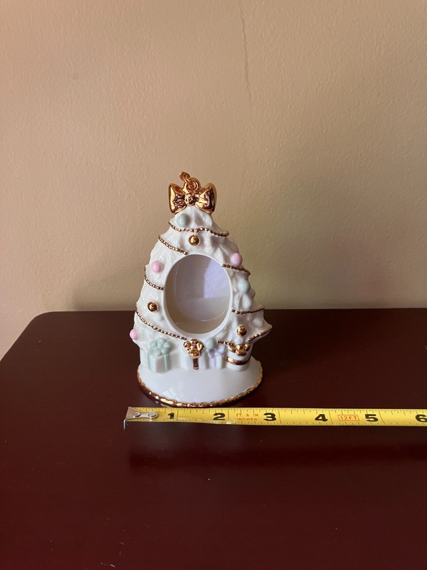 Lenox Ornament CHRISTMAS Tree Frame Photo Ornament - not in original box
