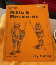 1979-Runequest 2: Source pack gamma: Militia & Mercenaries: VG+