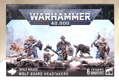 GAMES WORKSHOP Warhammer 40000 Space Wolves WOLF GUARD HEADTAKERS single models