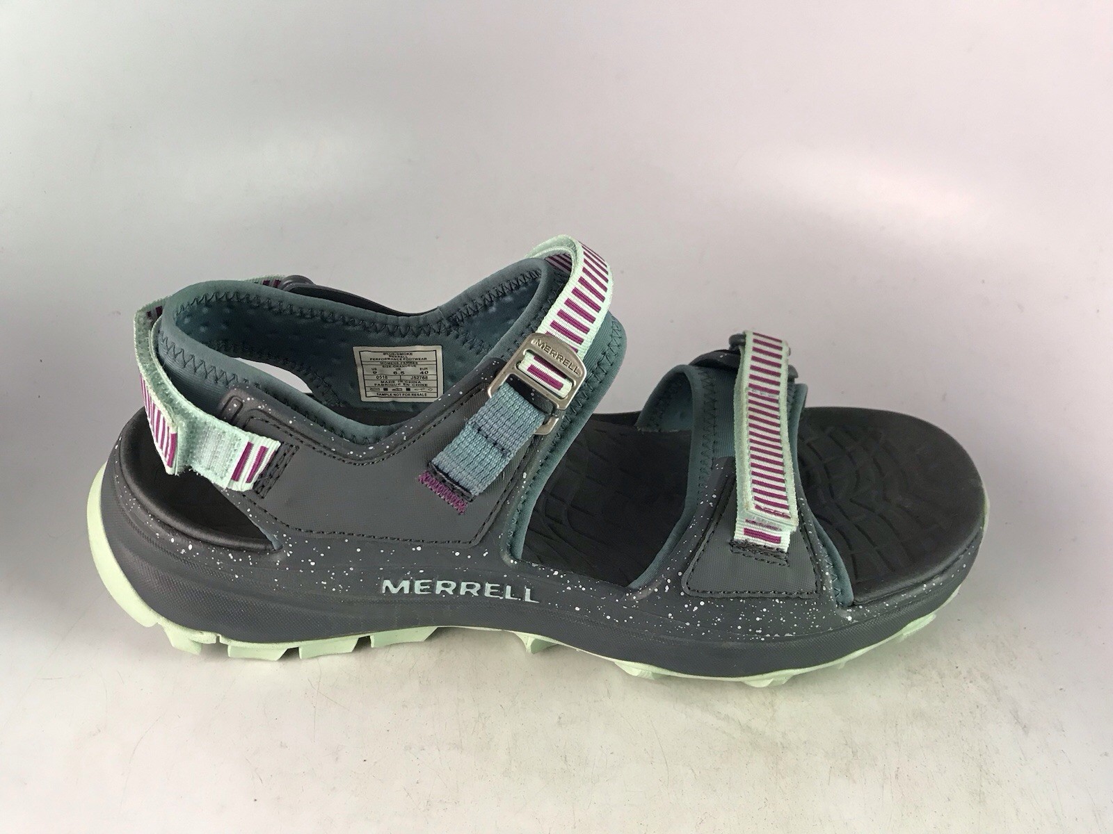 Merrell Choprock Strap Sandalo Donna Blu Fumo Tg 9 US