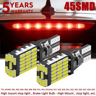 For Lincoln Navigator 1998-2002 2X LED Brake Light Bulb High Mount Stop Light