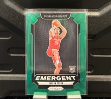 Jaylon Tyson 2024-25 Panini Prizm Emergent Green RC #25 Cavaliers