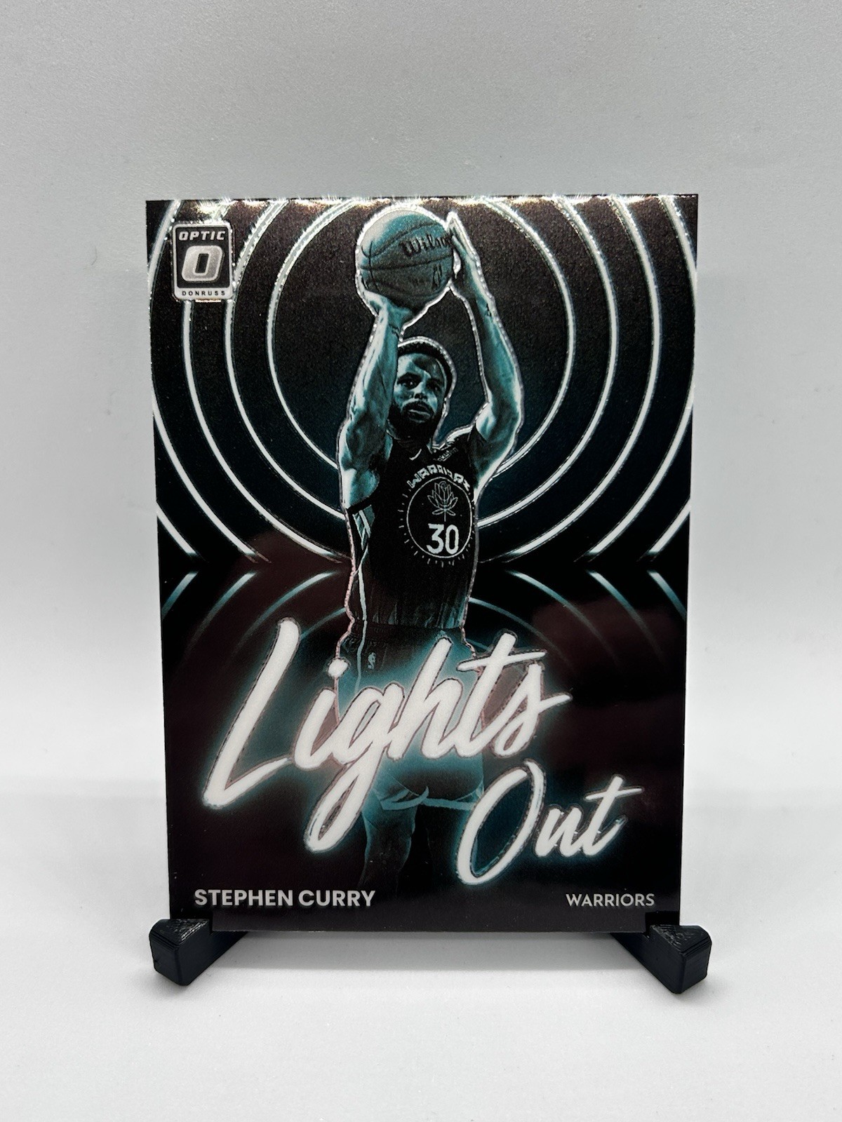 Stephen Curry 2022 Donruss Optic Lights Out #13 Warriors NBA .1