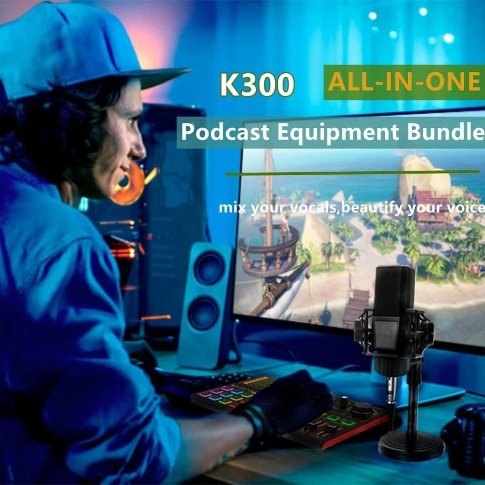 All-in-One K300 Sound Effects Board with Voice Changer for Streaming & Vlogging - Image 4 of 4