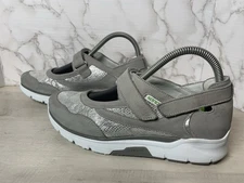 SANO BY MEPHISTO VILLIA AIR GRAY LMSP60 WOMEN'S SHOE US 7.5 MARY JANE LEATHER