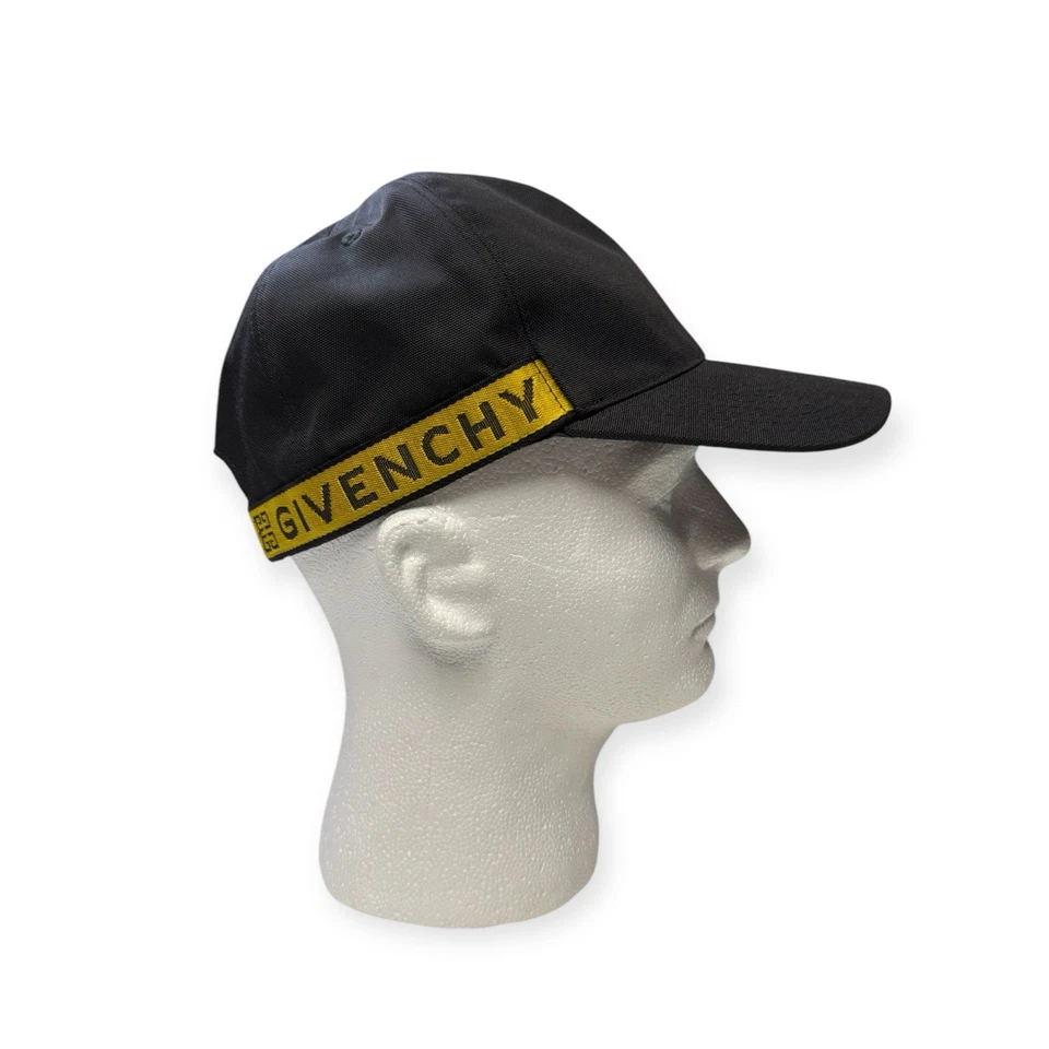 GIVENCHY Adjustable Cap Hat Polyester Black Mens - Black/yellow - Image 3 of 4