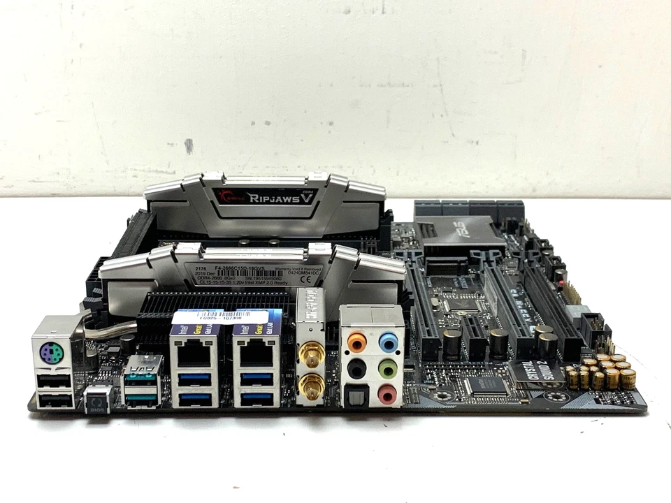 ASUS X99-M WS LGA2011 + i7-5820HK + 32GB DDR4 RAM Bundle - Image 2 of 2