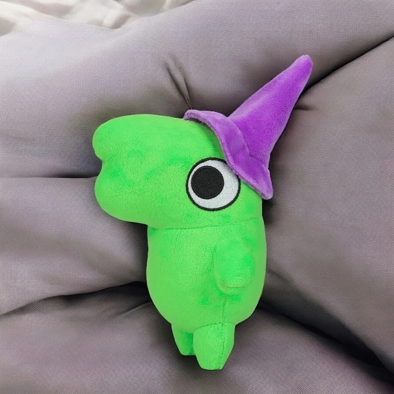 Brinquedos de Pelúcia Smiling Friends, Pim, Glep, Charlie, Allan & Mr Frog Recheados 20-25cm - Imagem 2 de 4