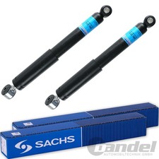 2x SACHS STOßDÄMPFER HINTERACHSE passend für FIAT PUNTO 188 LANCIA YPSILON 843