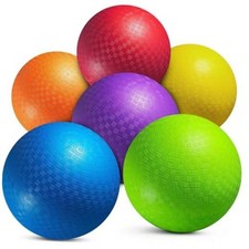 5 Playground Balls for Toddlers Kids - 6 Pack 5-Inch - Pack of 6