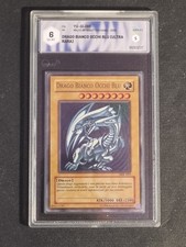 DRAGO BIANCO OCCHI BLU - MIK I001 ULTRA RARA - GRAAD 6 - NO PSA BGS - ITALIANO 