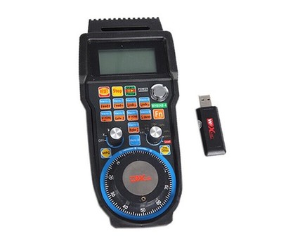 CNC MACH3 4 Axis Wireless Electronic Handwheel Manual Controller with USB Disk