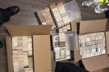 Sport Card Lot Collection 20,000+ Cards Baseball/football/basketball