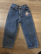 Vintage Jordache Jeans Embroidered Cheerleader 3T