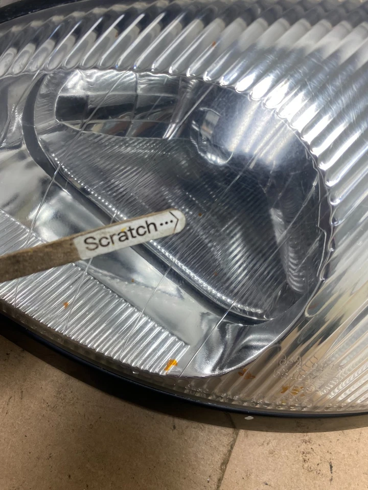 1998 to 2001 Daewoo Lanos Left Driver LH Side Headlight Oem P6791 DG - Image 4 of 4