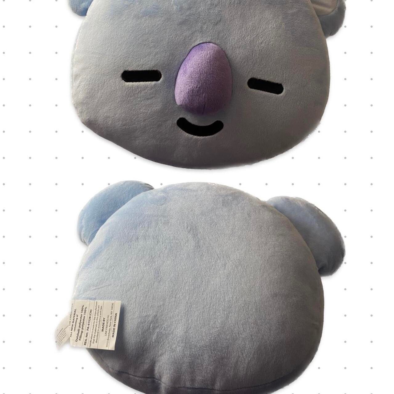 BT21 Koya Cushion Face Plush Pillow Official Line Friends RM BTS 11" W ...