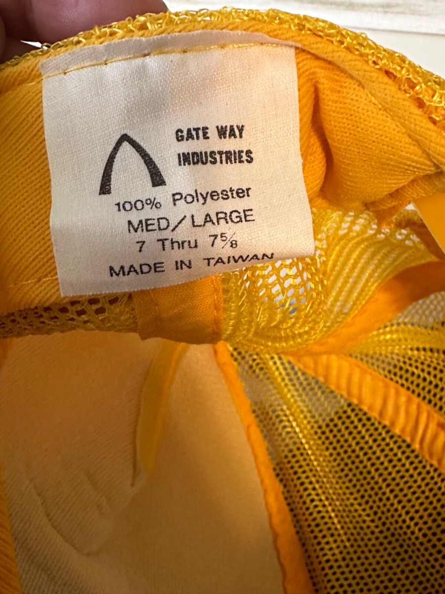 Michael Jackson Vintage Yellow Snapback Thriller Hat Cap Gate way