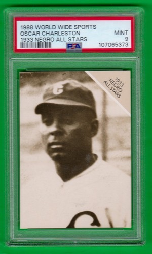 1988 World Wide Oscar CHARLESTON PSA 9 1933 NEGRO All-Stars TOP Pop 1 ONLY Grade