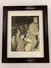 ALBERTO KORDA VINTAGE ORIGINAL PHOTOGRAPH FIDEL CASTRO 1960s BLACK/WHITE