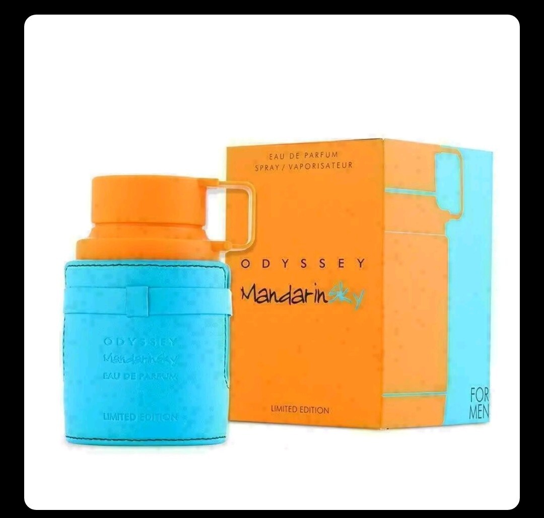 香水(男性用) Armaf Odyssey Mandarin Sky Armaf Men's Odyssey Mandarin Sky Cologne, EDP 3.4 oz