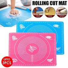 Non-Stick Silicone Dough Baking Pastry Mat 40x30cm Rolling Mat with Measurement